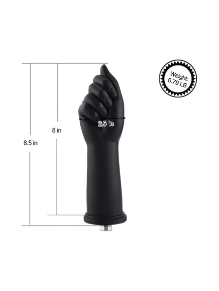 Hismith Fist Silicone Dildo For Premium Sex Machine With Kliclok